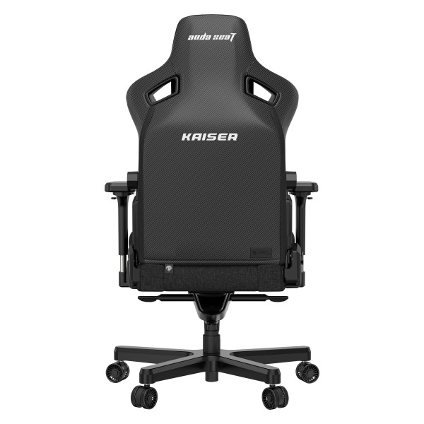 Фото - Крісло для геймерів Anda Seat Kaiser 3 Size L Black Fabric (AD12YDC-L-01-B-CF)