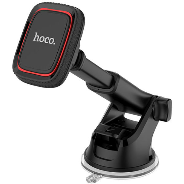 Фото - Автотримач HOCO CA42 Black/Red (6957531093237)