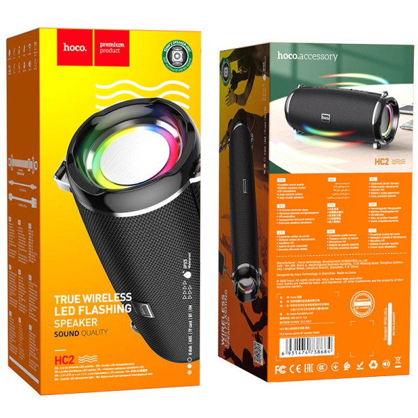 Фото - Портативна акустика HOCO HC2 Xpress sports BT speaker Black (6931474738684)