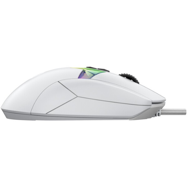 Фото - Миша дротова ігрова Lorgar MSP80 Wired Gaming Mouse Pro White (LRG-MSP80-WH)