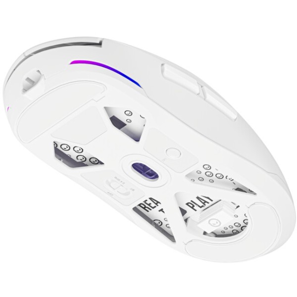Фото - Мышь беспроводная игровая Lorgar MSA10W Wireless Gaming White (LRG-MSA10W-WH)
