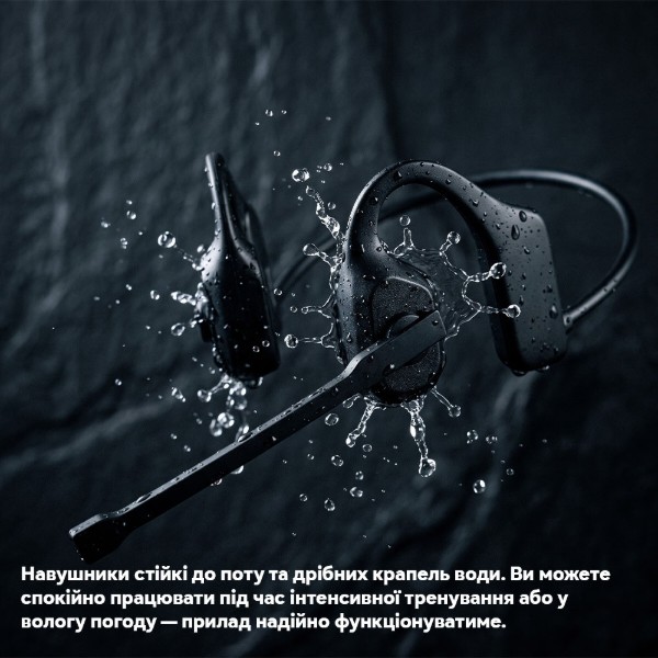 Фото - Наушники вкладыши беспроводные INSPIRE OPENEAR Bone Air X3 AS18 с костной проводимостью черные (AS18-X3)