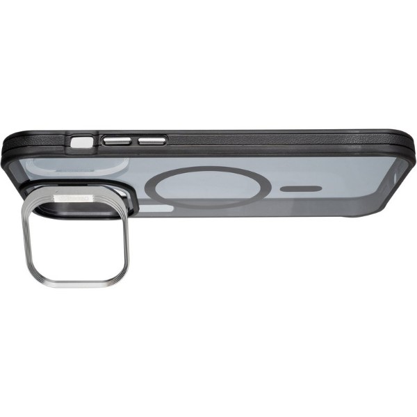 Фото - Чохол для смартфону Gelius Elegant Bumper Case Camera stand MagSafe for iPhone 15 Pro Black (98620)