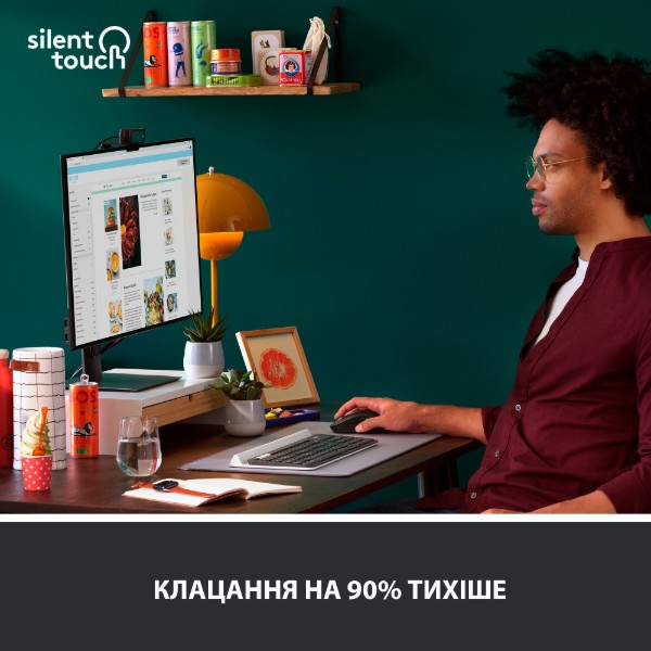 Фото - Миша бездротова Logitech Signature M650 Wireless Mouse Graphite (910-006253)