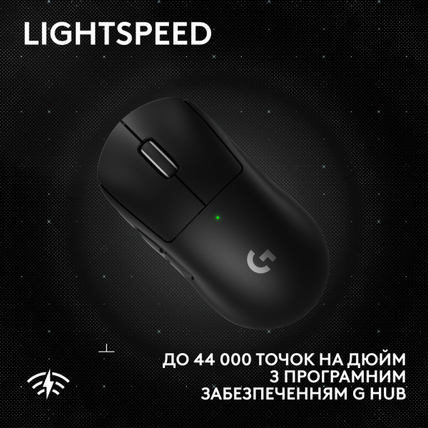 Фото - Мышь беспроводная игровая Logitech G Pro X Superlight 2 SE Lightspeed Black + энергетический напиток Red Bull 0,25 л (x2)