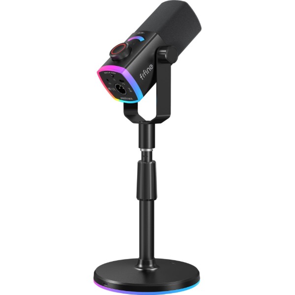Фото - Мікрофон до комп'ютера Fifine AM8PROS XLR/USB Black