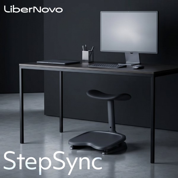 Фото - Підставка для ніг регульована LiberNovo StepSync Footrest Midnight Black (CP-GW-0000002-00-01)