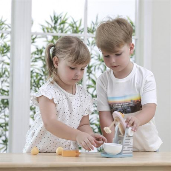 Фото - Сюжетно-рольова гра. Будинок. Побутова техніка PolarB з дерева (44019)