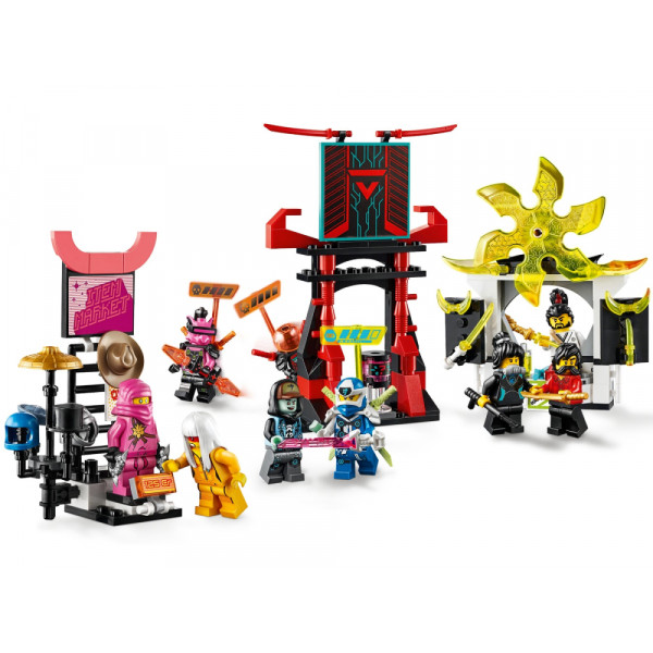 Фото - Конструктор LEGO NINJAGO Киберрынок (71708)