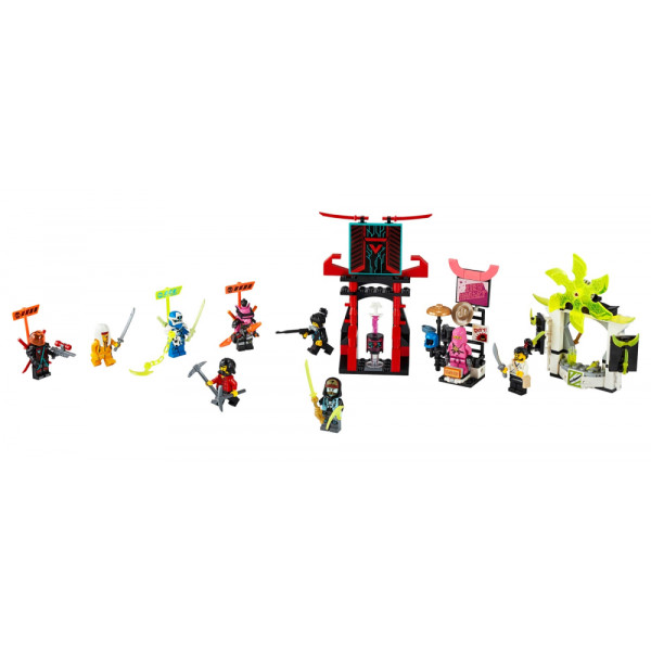 Фото - Конструктор LEGO NINJAGO Киберрынок (71708)