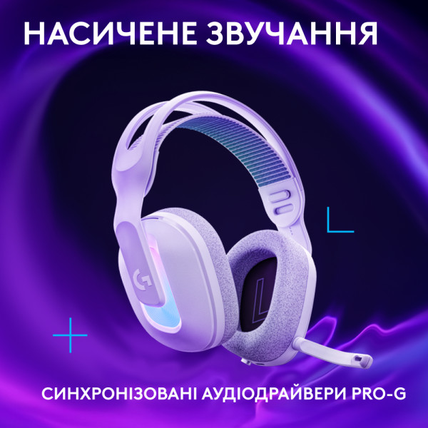 Фото - Гарнитура беспроводная игровая Logitech G522 LightSpeed Wireless Gaming Headset White (981-001550)
