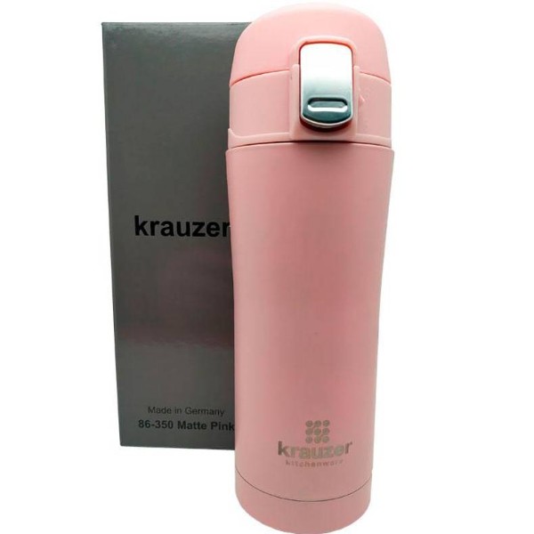Фото - Термокружка Krauzer 350 мл (86-350 Pink)