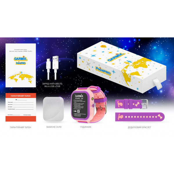 Фото - Уцінка - Дитячий годинник GARMIX PointPRO-200 4G/GPS/WIFI/VIDEO CALL PINK