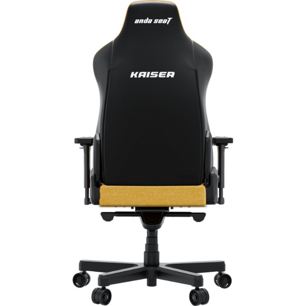 Фото - Крісло для геймерів Anda Seat Kaiser 3E XL Bright Yellow Fabric (AD23YC-XL-09-Y-CF-Y01)