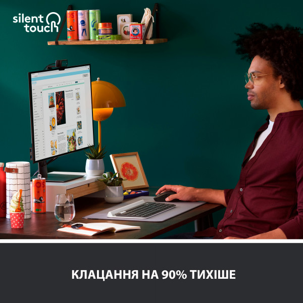 Фото - Миша бездротова Logitech Signature M650 L Wireless Mouse Graphite (910-006236)
