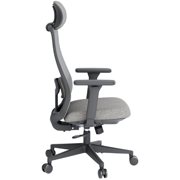 Фото - Крісло офісне OfficePro Wave (OC599-B-DG-DG) Black/Dark Gray