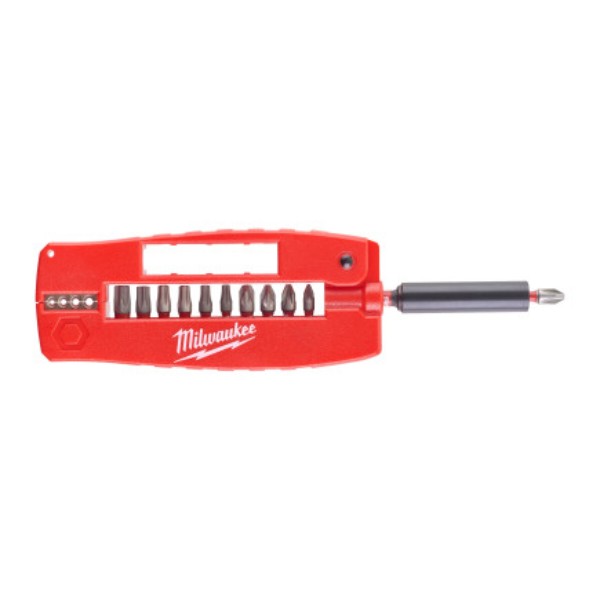 Фото - Біта для викрутки Milwaukee Shockwave Крокодил №2 12 шт. (4932430910)