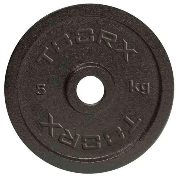Фото - Диск для штанги Toorx 5 кг 25 мм Black (DGN-5)
