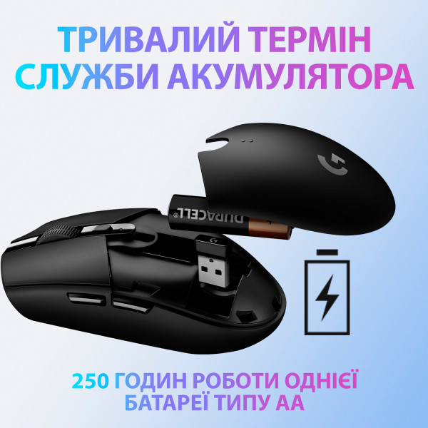 Фото - Мышь беспроводная игровая Logitech G305 USB White (910-005291)