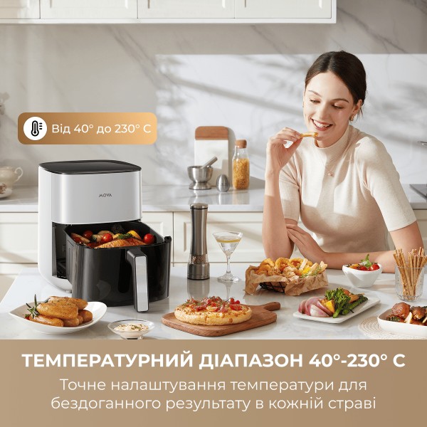 Фото - Мультипіч Mova AeroChef FD10s Pro White (VFF12A-WH-S)