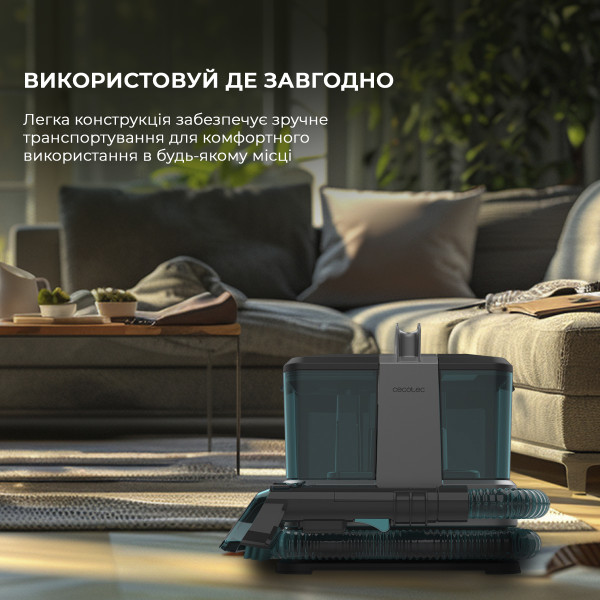 Фото - Пылесос моющий с контейнером Cecotec Conga 2000 Carpet&Spot Clean Compact (A01_EU01_100073)