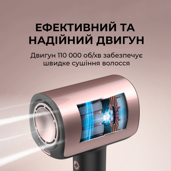 Фото - Фен Cecotec DryGlam Nano Plasma Black (A01_EU01_100150)