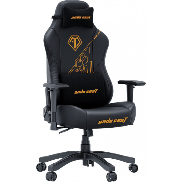 Фото - Кресло для геймеров Anda Seat Phantom 3 Tiger edition Black PVC Size L (AD18Y-14-B-PV/C)