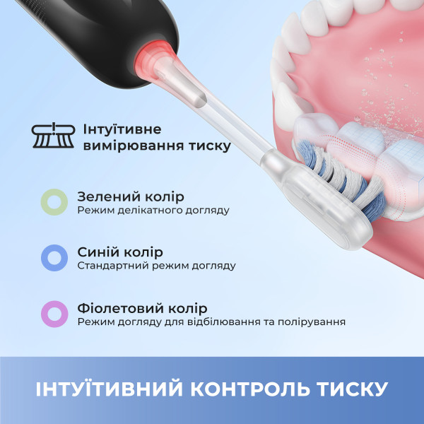 Фото - Зубна щітка електрична Mova Fresh Black (ATB13A-BK)