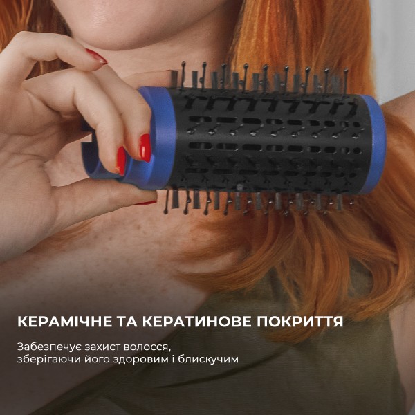 Фото - Стайлер Cecotec Bamba CeramicCare 14in1 AirGlam Blue (CCTC-00253)
