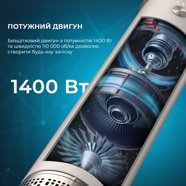 Фото - Стайлер Cecotec Bamba CeramicCare 8in1 AirGlam Black (CCTC-03464)