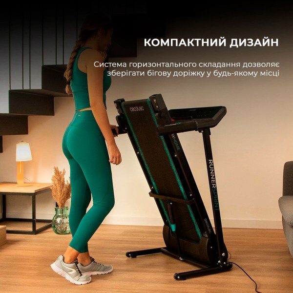 Фото - Бігова доріжка Cecotec DrumFit WayHome 1000 Runner Sprint Cinta (CCTC-07180)