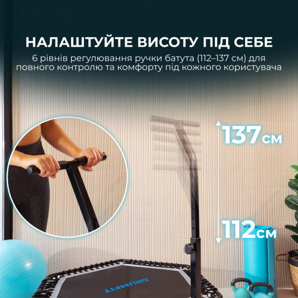 Фото - Фитнес-батут Cecotec Drumfit Jump 1270 (CCTC-07195)