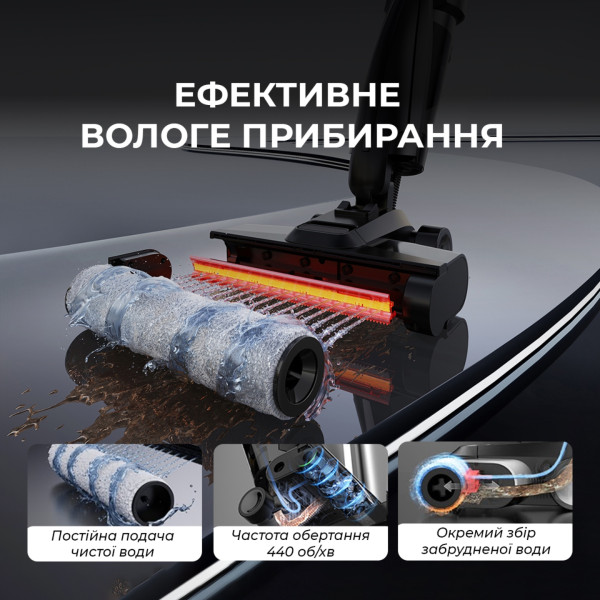 Фото - Пылесос ручной моющий Deerma VX100 ULTRA (DEM-VX100ULTRA)