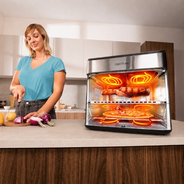 Фото - Мультипечь Cecotec Cecofry FoodCourt 18000 4Pizza+ (A90_EU01_120299)