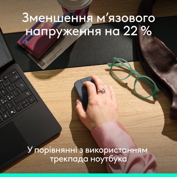 Фото - Мышь беспроводная Logitech Mobi Fold Graphite (910-007604)