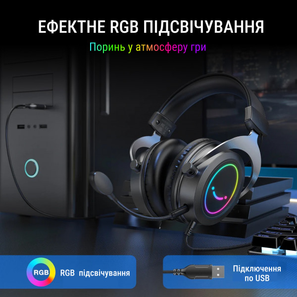 Фото - Гарнитура проводная игровая Fifine H3 Black