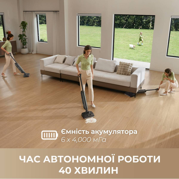 Фото - Пилосос ручний миючий Mova M10 Black (HMH15A)
