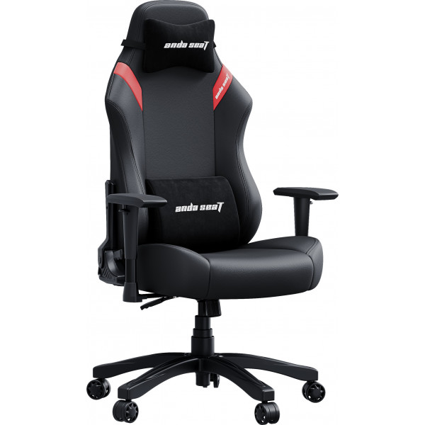 Фото - Крісло для геймерів Anda Seat Luna Size L Black/Red PVC (AD18-44-BR-PV)