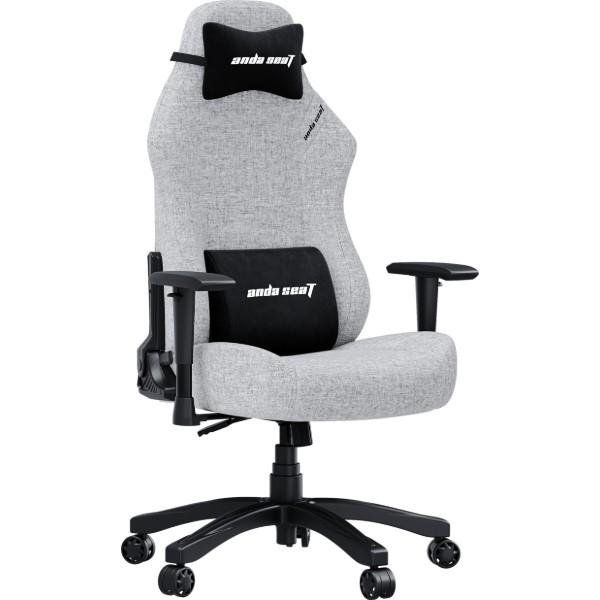 Фото - Крісло для геймерів Anda Seat Luna Size L Grey Fabric (AD18-44-G-F)