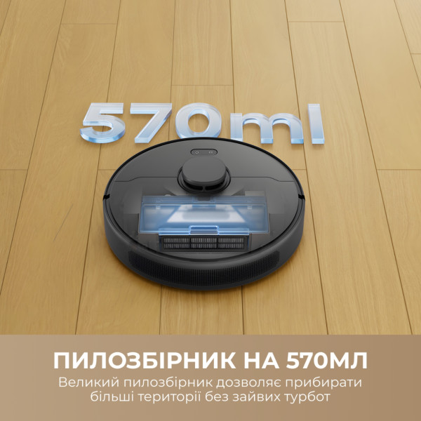 Фото - Робот-пилосос миючий Dreame D9 Max Black Gen 2 (RLD34GA-Bl)