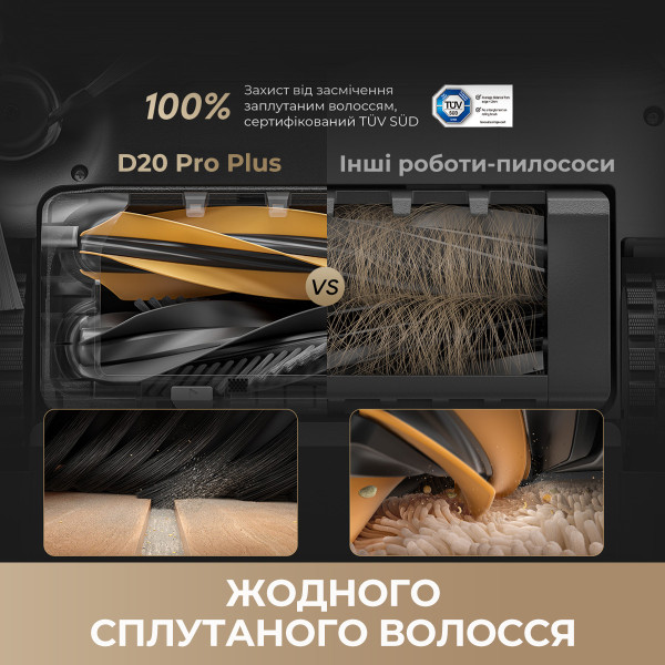 Фото - Робот-пылесос моющий Dreame D20 PRO PLUS BLACK (RLD43SD-BL)