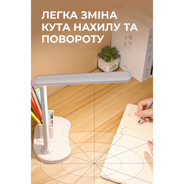 Фото - Настільна лампа Dyxon MEGALIGHT 100 White (DXNLMGLGT100W)