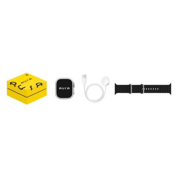 Фото - Уцінка - Смарт-годинник Aura X4 ProMax 53mm Black (SWAX453B)