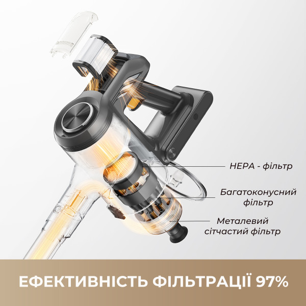 Фото - Пылесос ручной для дома Mova Cordless Vacuum Cleaner J20