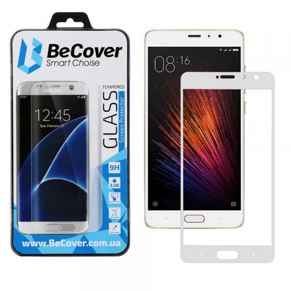 Фото - Захисне скло для смартфона BeCover Xiaomi Redmi Pro White (701001)