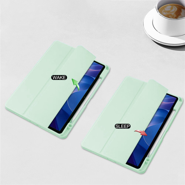 Фото - Чохол для планшета BeCover Soft Edge з кріпленням для стілусу for Xiaomi Redmi Pad 2 11.0" Green (713659)