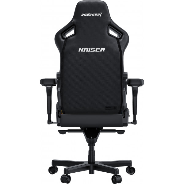 Фото - Крісло для геймерів Anda Seat Kaiser 4 Size L Black Premium PVC (AD12YDDC-L-20-B-PV/C)