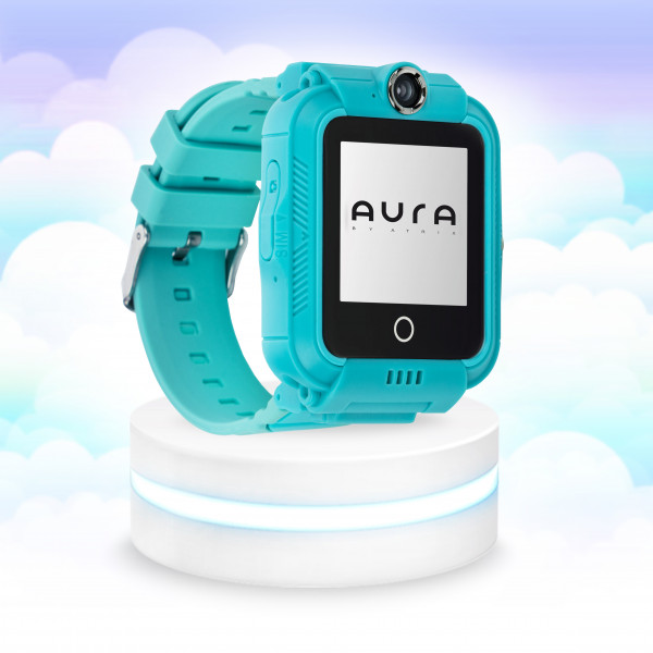 Фото - Детские часы Aura A400 4G Tracker/WIFI Green (AUR-A400-G)