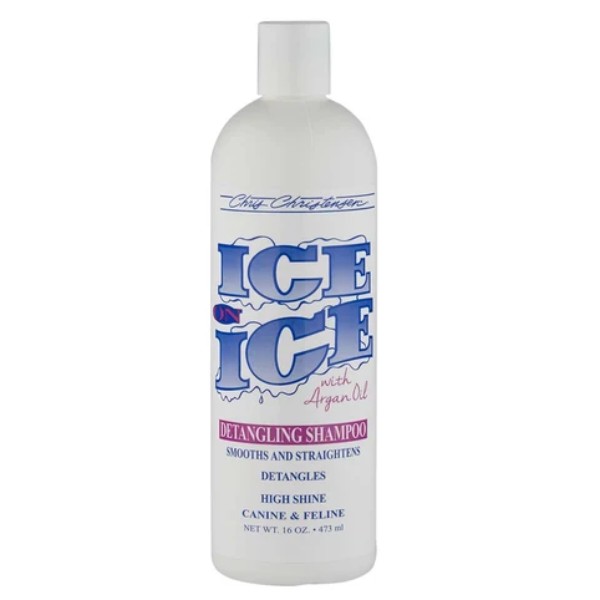 Фото - Шампунь для собак и кошек Chris Christensen Ice On Ice Shampoo восстанавливающий 473 мл (819774012214)