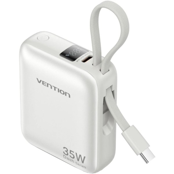 Фото - Батарея мобильная Vention 10000mAh 35W PD,Fast Charging,USB-C In/Out (FHEN0) Фото - Батарея мобильная Vention 10000mAh 35W PD,Fast Charging,USB-C In/Out (FHEN0)